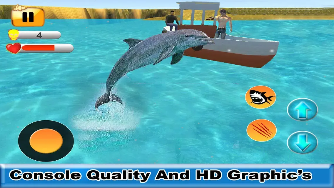 Hungry Dolphin Fish Simulator Screenshots