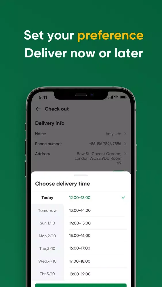 Zrzuty ekranu Fasgro-Fast Groceries Delivery