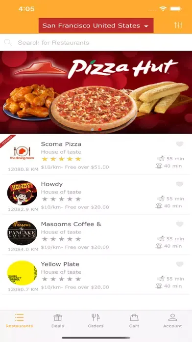 Hungry Fooder应用截图