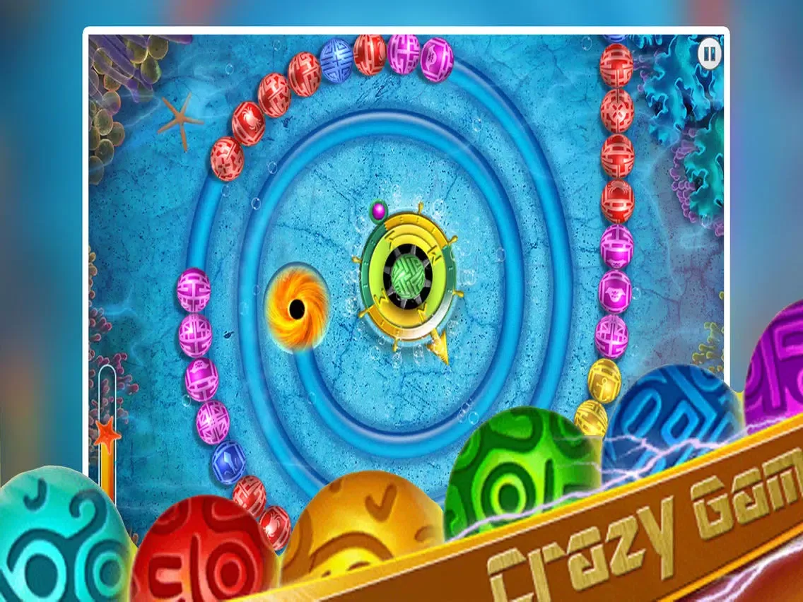 Tangkapan layar Marble Sea Shooter iPad 