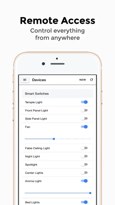 Ảnh chụp màn hình của Octise Smart Homes