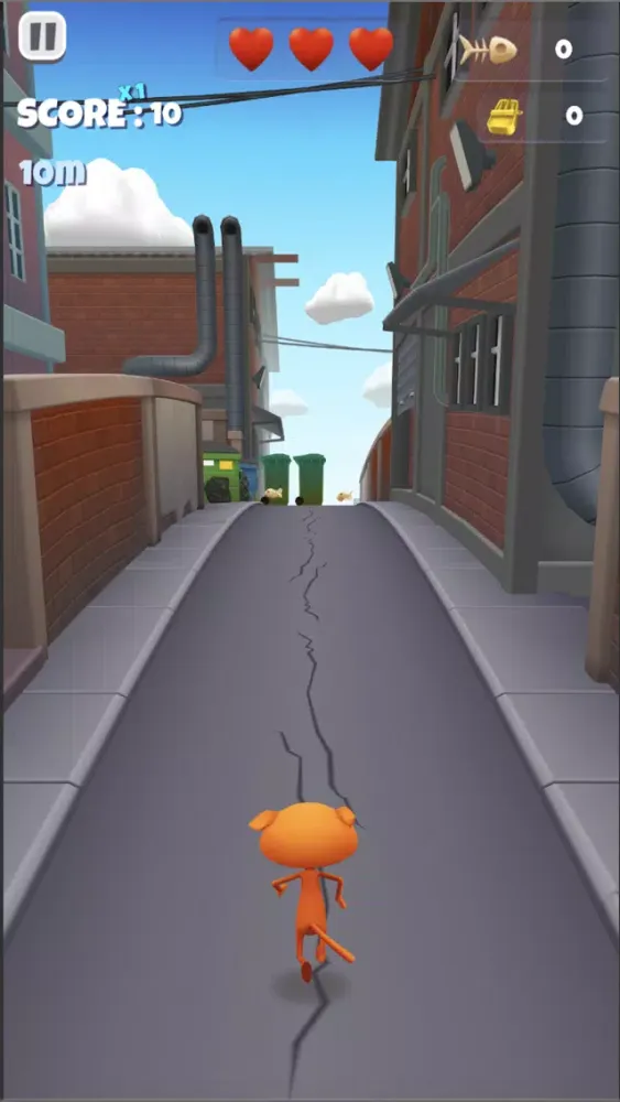 Hungry Cat Dash Ekran Görüntüleri