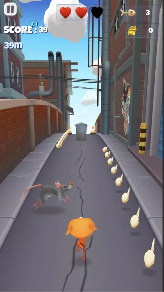 Hungry Cat Dash Ekran Görüntüleri
