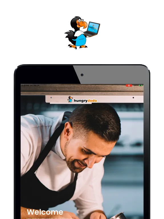 Ảnh chụp màn hình của Order receiver: Nordic Venture iPad 