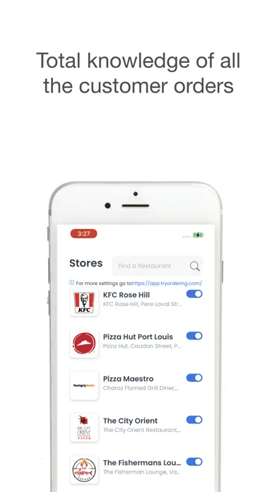 Ảnh chụp màn hình của Order receiver: Nordic Venture