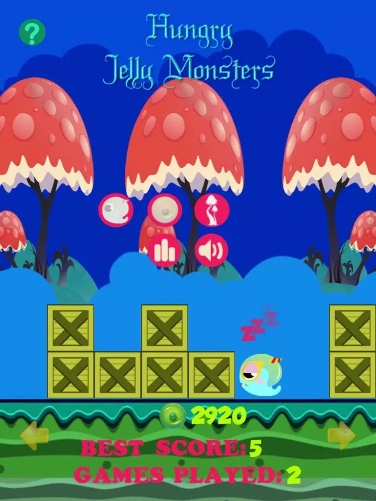Capturas de pantalla de Hungry Jelly Monster (Full Version) iPad 