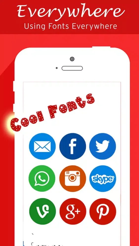 تصاویر Free Fonts Keyboard, Art Fonts, Cool Font for Chat WhatsApp, Viber and Snapchat.