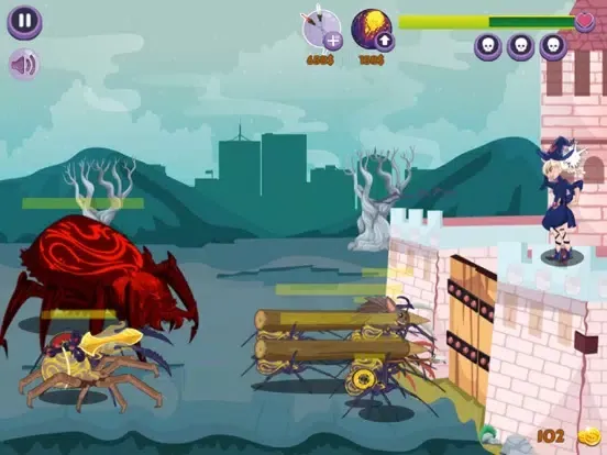 Capturas de tela do Battle Arachnids iPad 