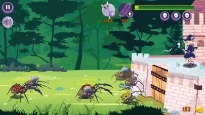 Capturas de tela do Battle Arachnids