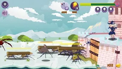 Capturas de tela do Battle Arachnids