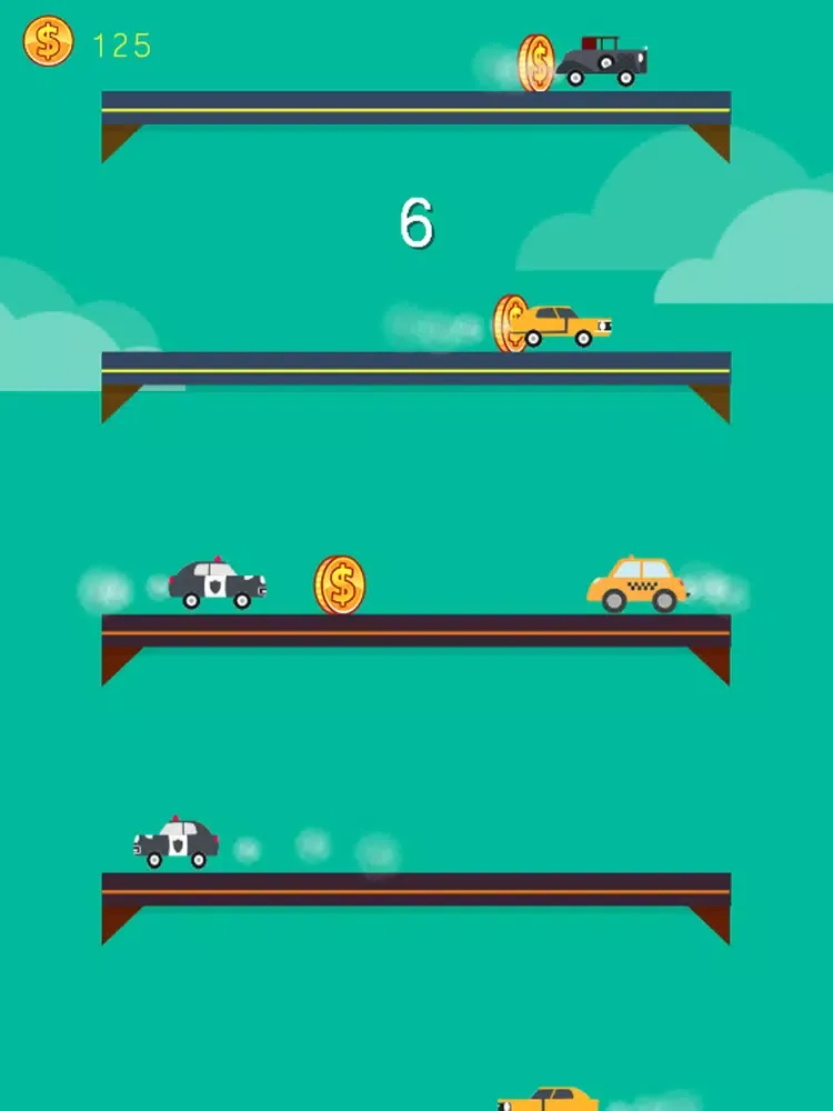 ภาพหน้าจอของ Flat Taxi iPad 