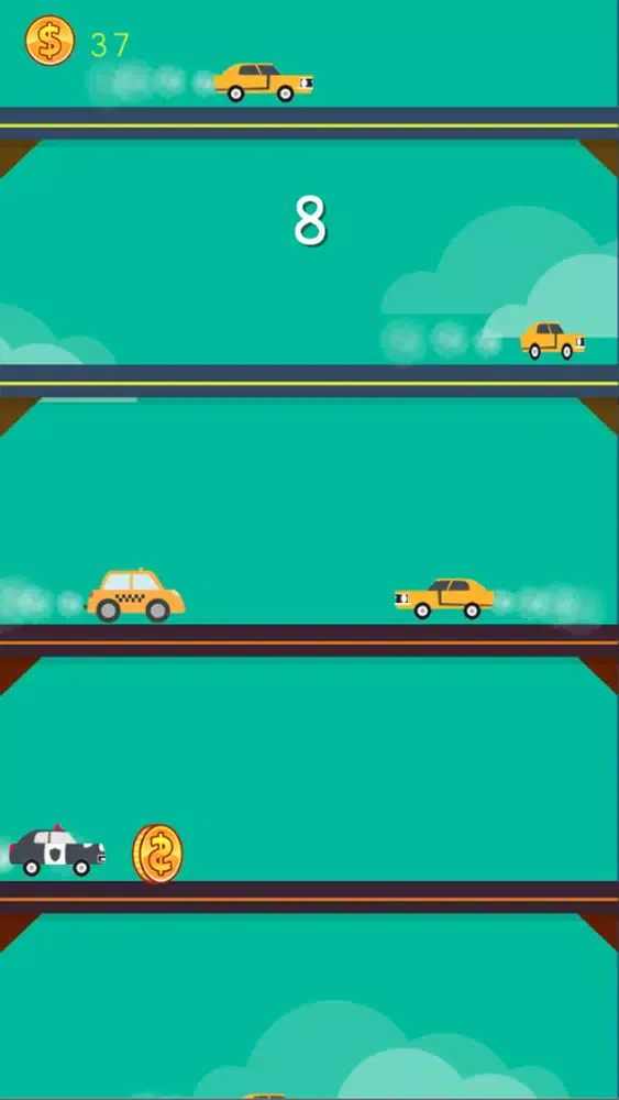 ภาพหน้าจอของ Flat Taxi