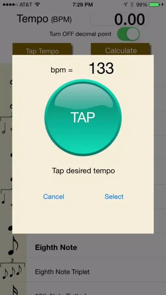 تصاویر Tempo Delay Calc