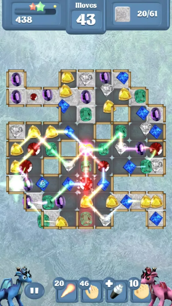 Frozen Dragon Gems Screenshots