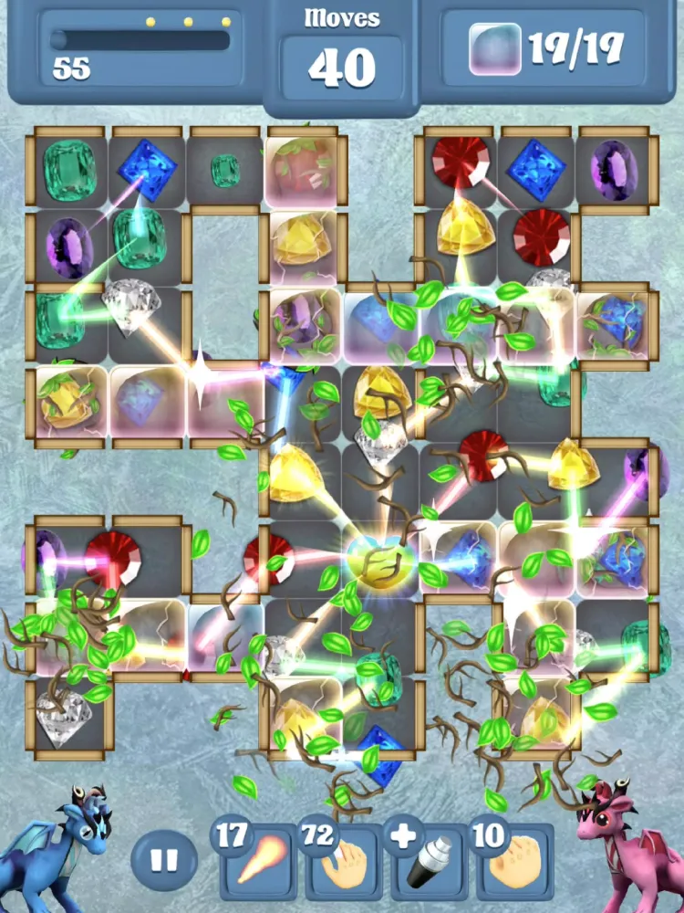 Frozen Dragon Gems Screenshots