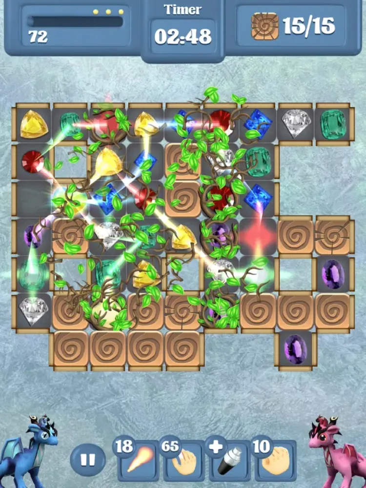 Frozen Dragon Gems Unlocked iPad  Screenshots