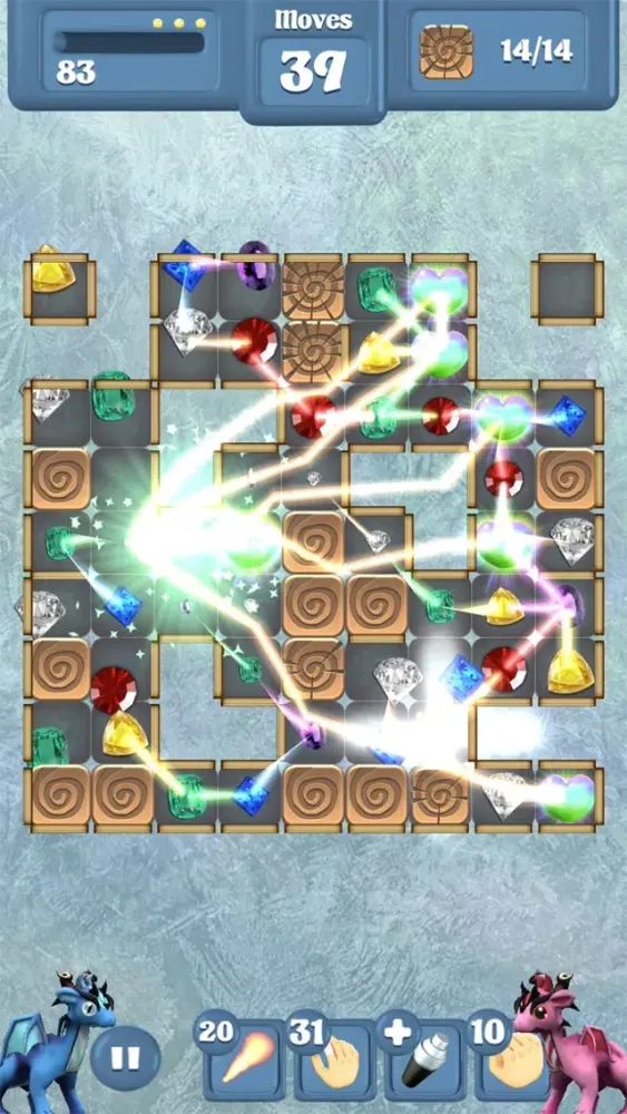 Frozen Dragon Gems Unlocked Screenshots