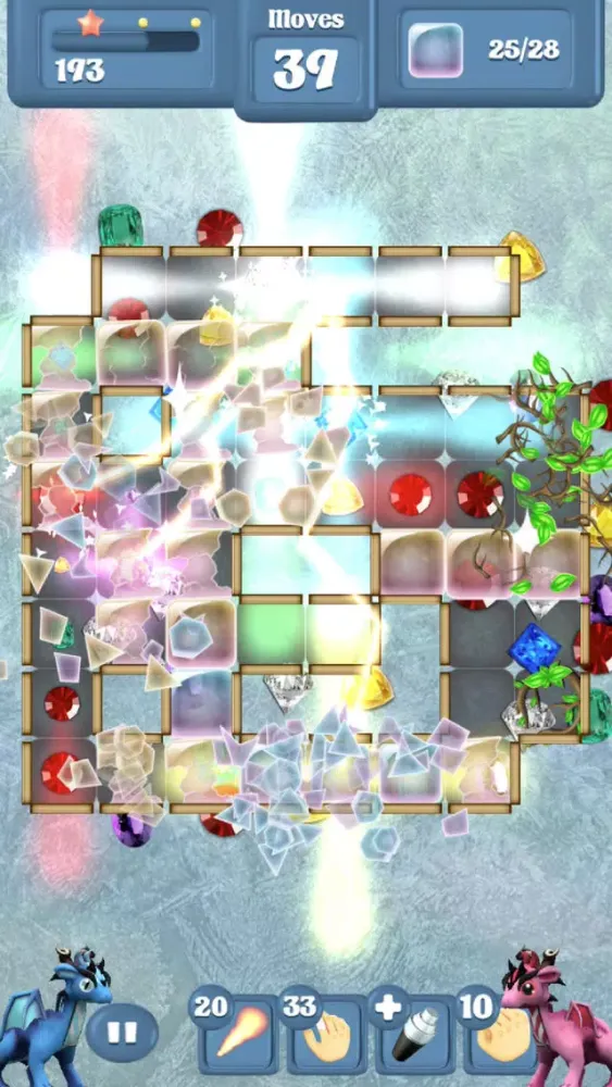 Frozen Dragon Gems Unlocked Screenshots