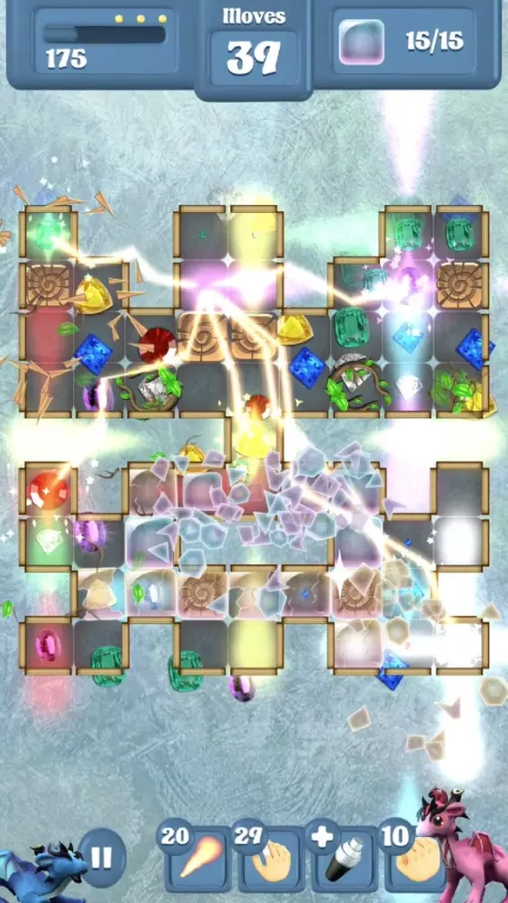 Frozen Dragon Gems Unlocked Screenshots