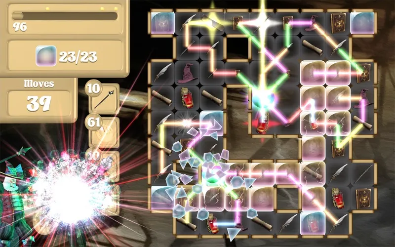 Wizard Vs Zombie - Match 3应用截图
