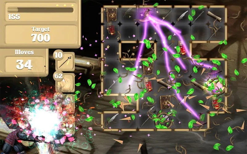Wizard Vs Zombie - Match 3应用截图