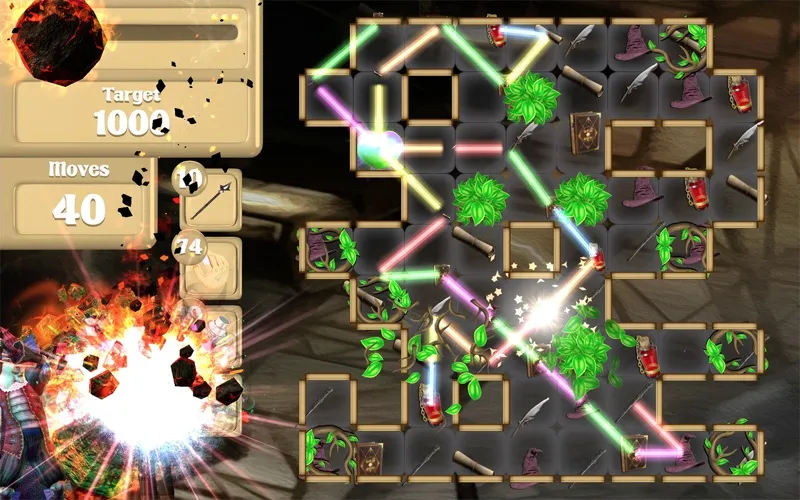Wizard Vs Zombie - Match 3应用截图