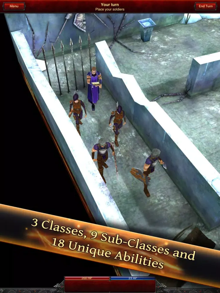 Capturas de tela do Battle Dungeon: Risen Lite iPad 
