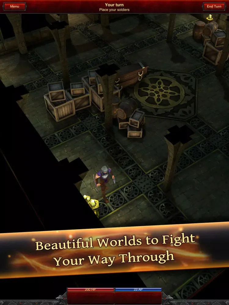 Capturas de tela do Battle Dungeon: Risen Lite iPad 