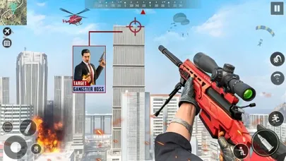 Tangkapan skrin Sniper Agent Assasin shooting