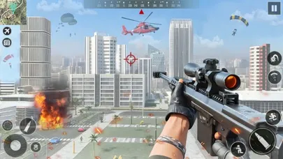 Tangkapan skrin Sniper Agent Assasin shooting