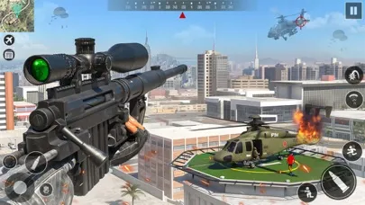 Tangkapan skrin Sniper Agent Assasin shooting