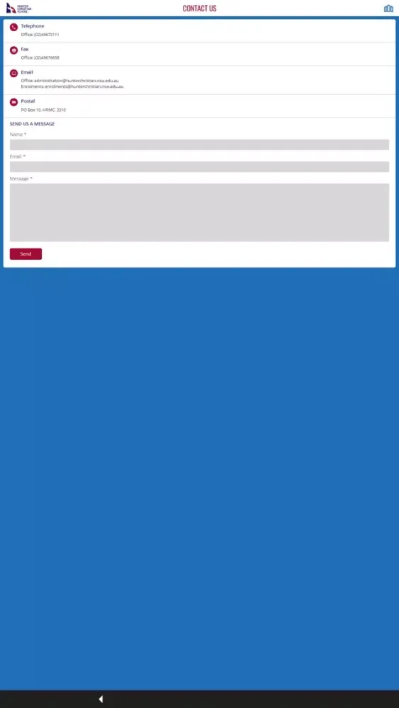 Hunter Christian School应用截图