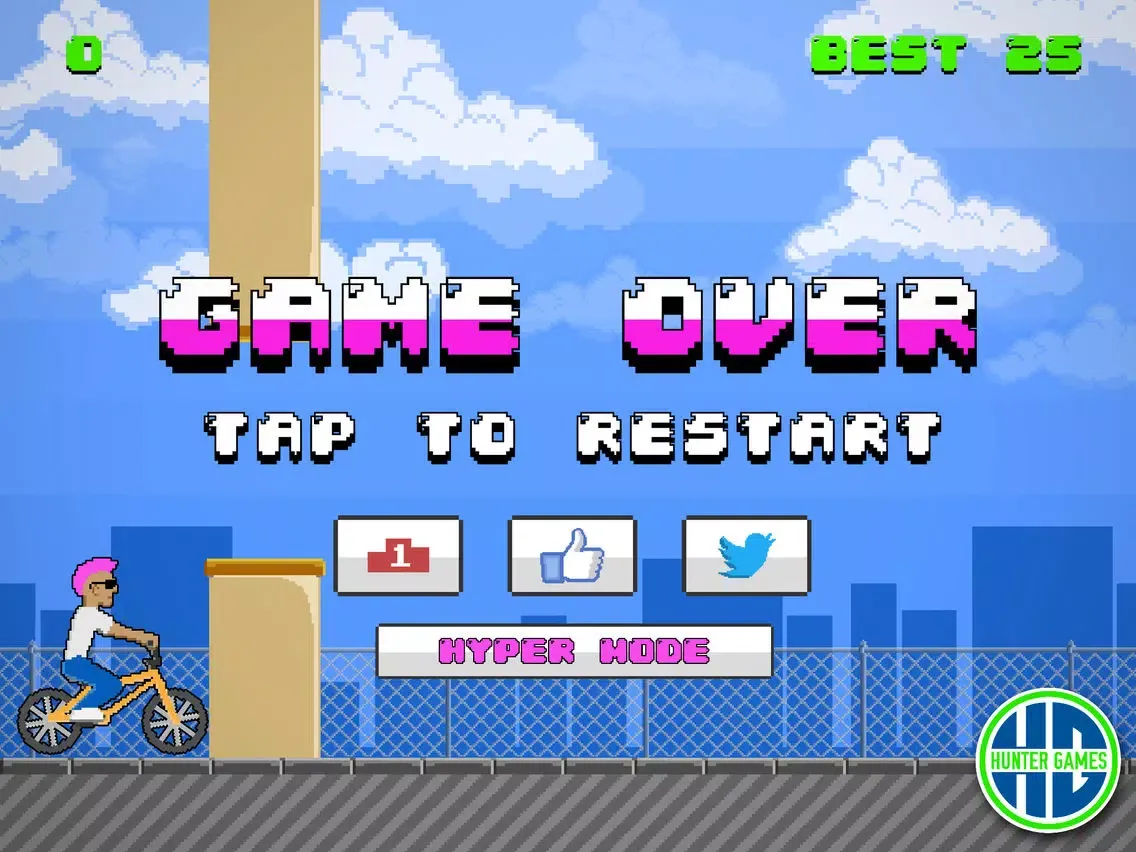 BMX Billy - The Impossible Jump iPad  Ekran Görüntüleri