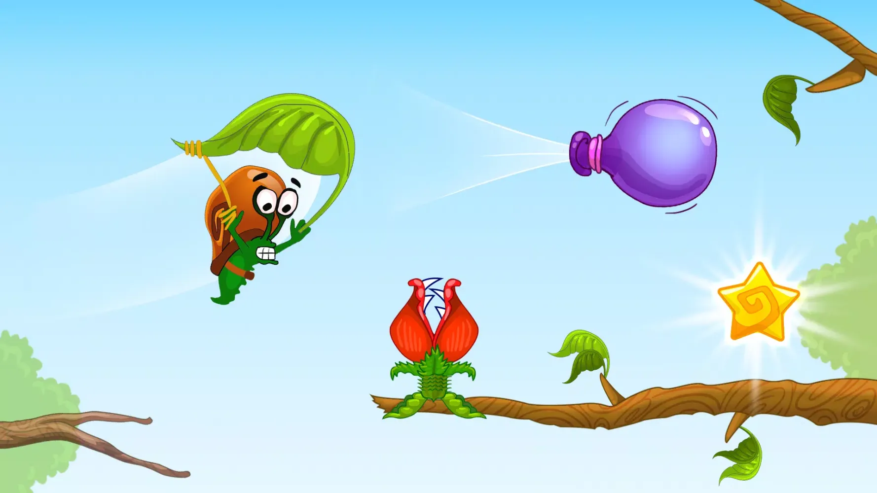 Snail Bob 스크린샷