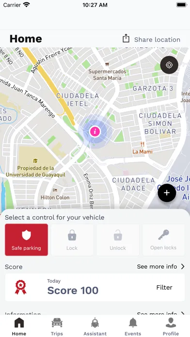 Ảnh chụp màn hình của Grupo Pana GPS