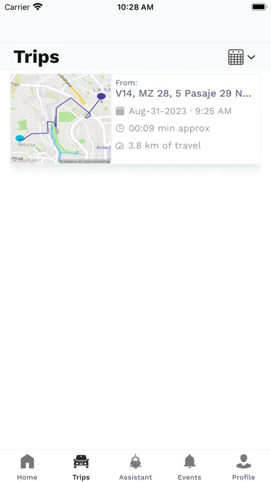 Ảnh chụp màn hình của Grupo Pana GPS