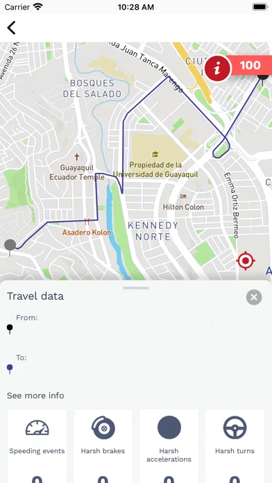 Ảnh chụp màn hình của Grupo Pana GPS