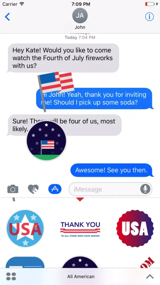 صور All American Stickers