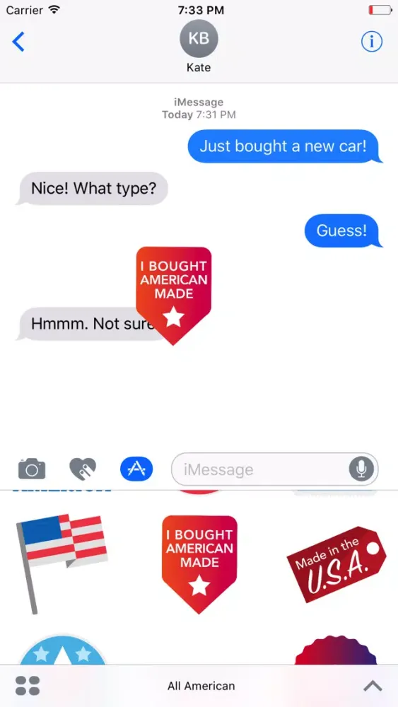 صور All American Stickers