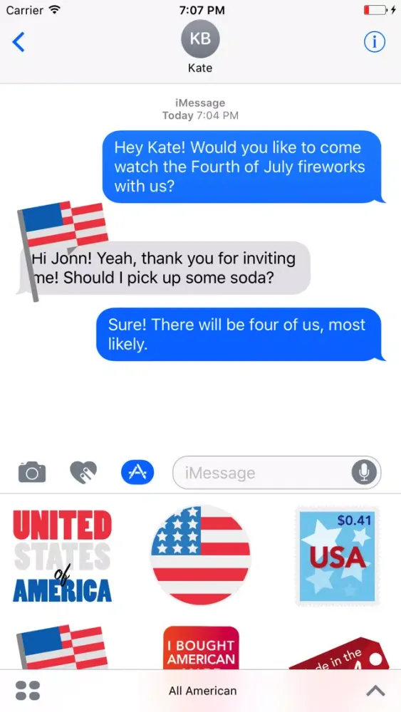 صور All American Stickers