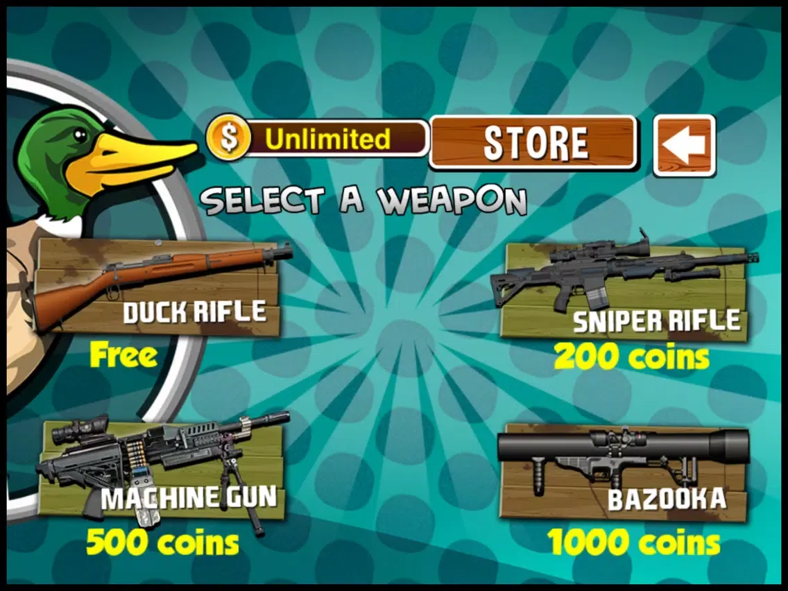 A Duck Hunter Shooting Sniper - fun animal hunt-ing & fish-ing shooter game for boys iPad  スクリーンショット