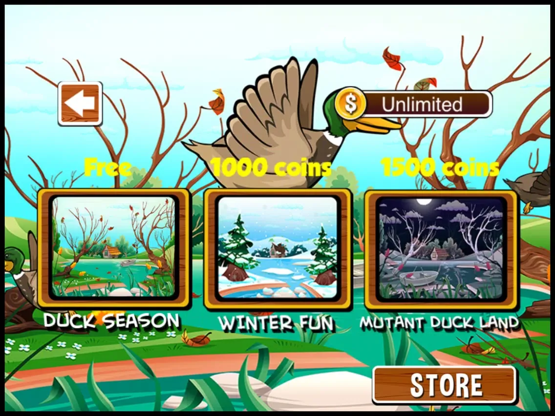 A Duck Hunter Shooting Sniper - fun animal hunt-ing & fish-ing shooter game for boys iPad  スクリーンショット