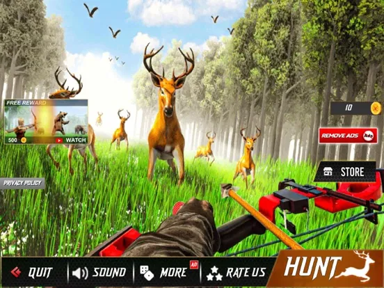 Animal Archery Hunting Games iPad  Screenshots