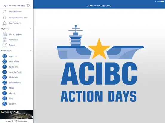Capturas de pantalla de ACIBC Action Days iPad 