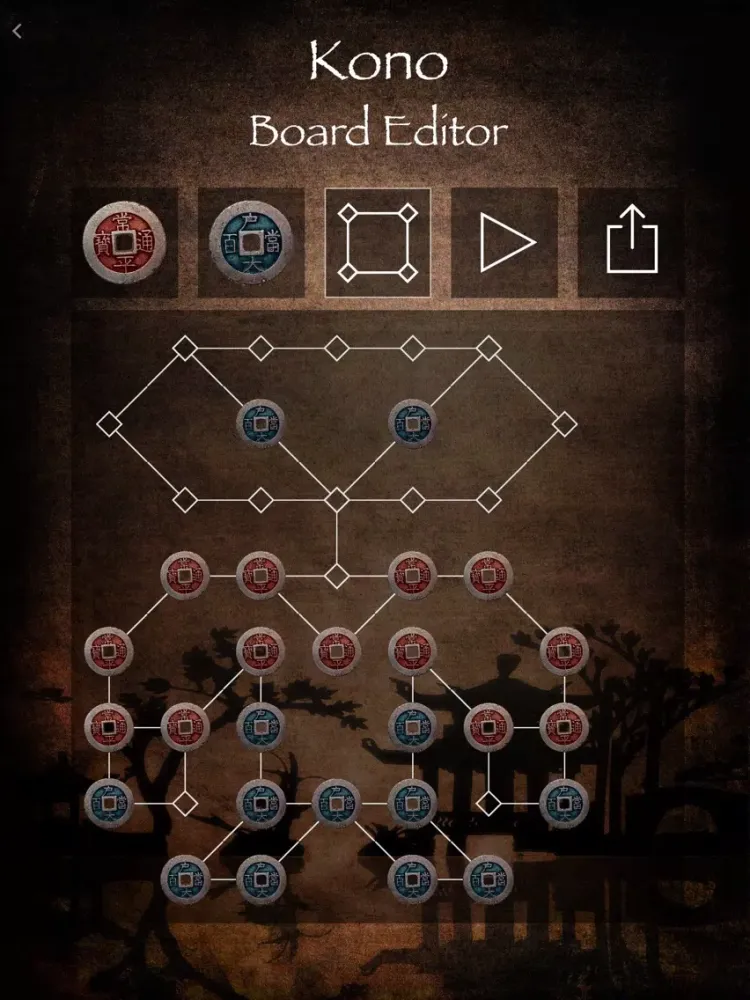 Kono – Abstract Strategy Board Game iPad  Screenshots