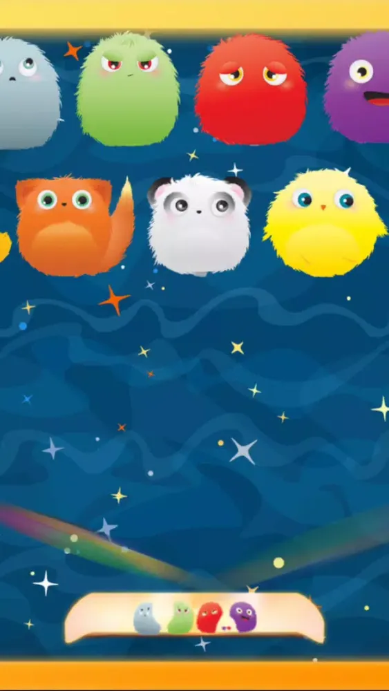 Captures d'écran de Cute Monsters Brick Breaker, Classic Ball Game