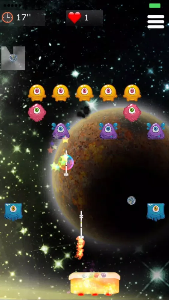 Captures d'écran de Cute Monsters Brick Breaker, Classic Ball Game