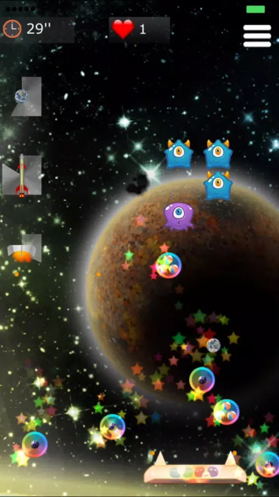 Captures d'écran de Cute Monsters Brick Breaker, Classic Ball Game