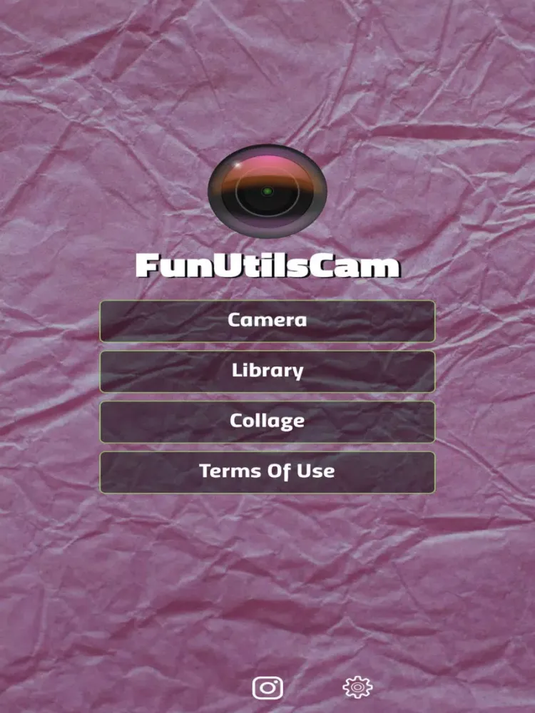 Fun Utils Camera iPad  Screenshots