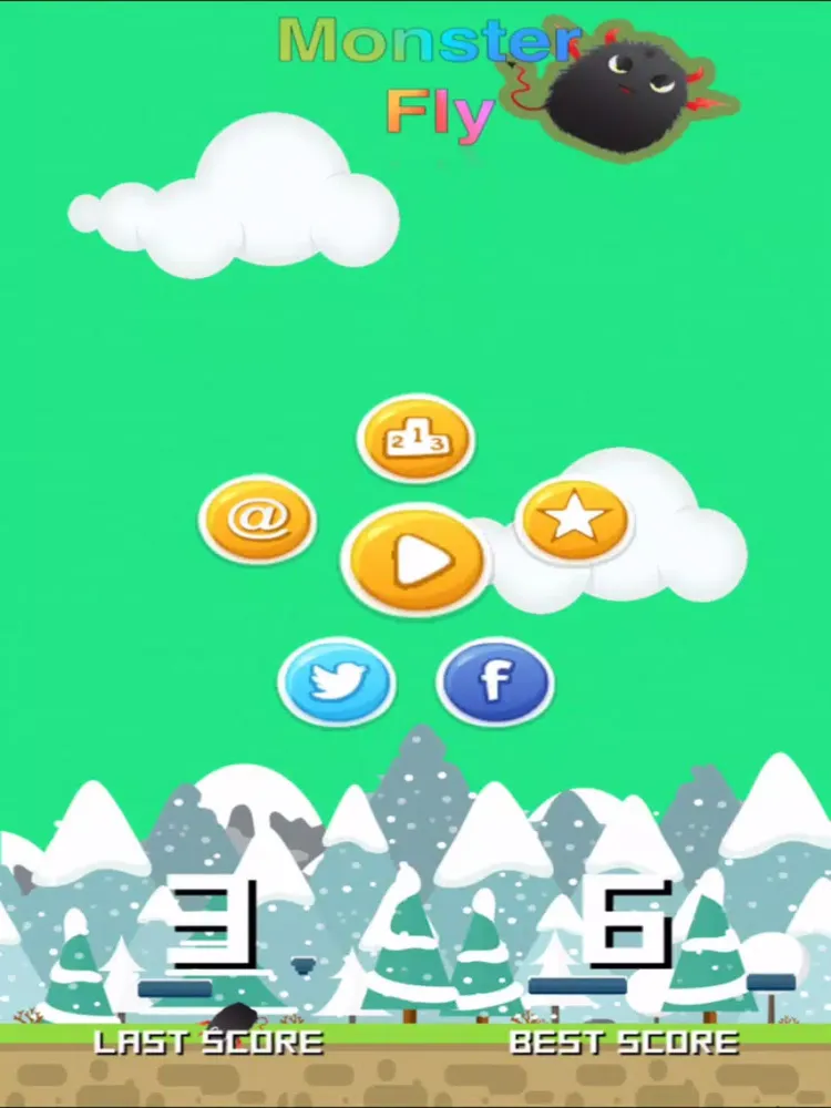 Скриншоты Monster Flying iPad 